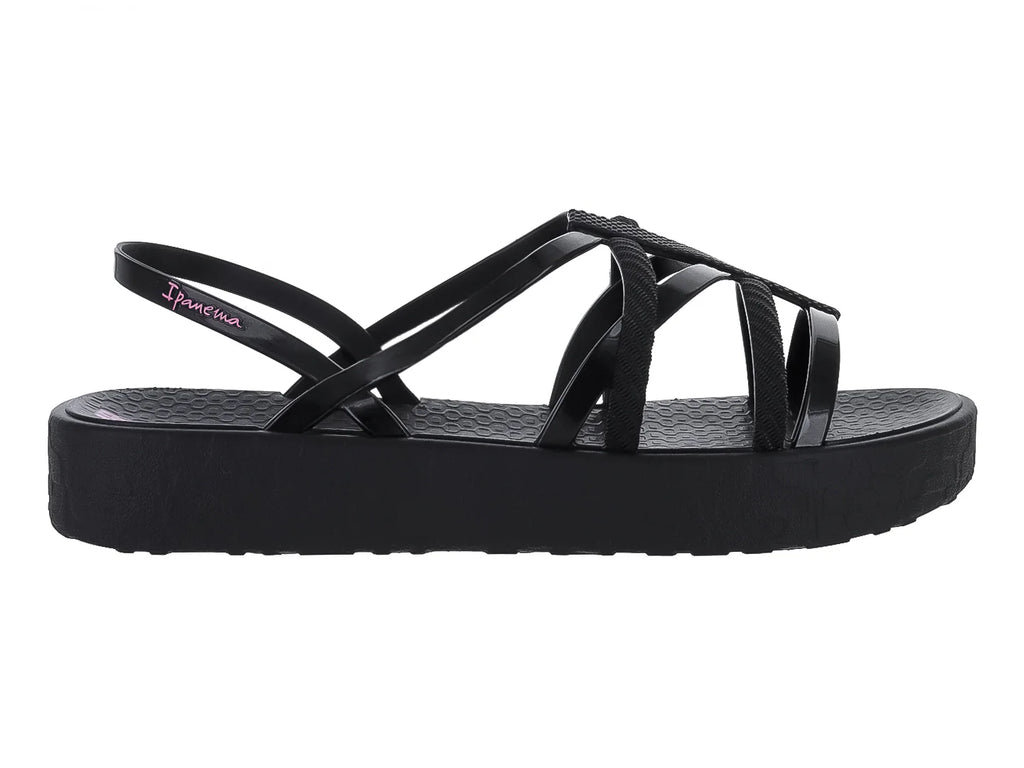 Sandalias Ipanema Flatform Negro para Mujer