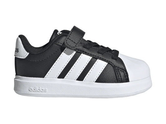 Tenis Adidas Street Talk Negro y Blanco para Niño