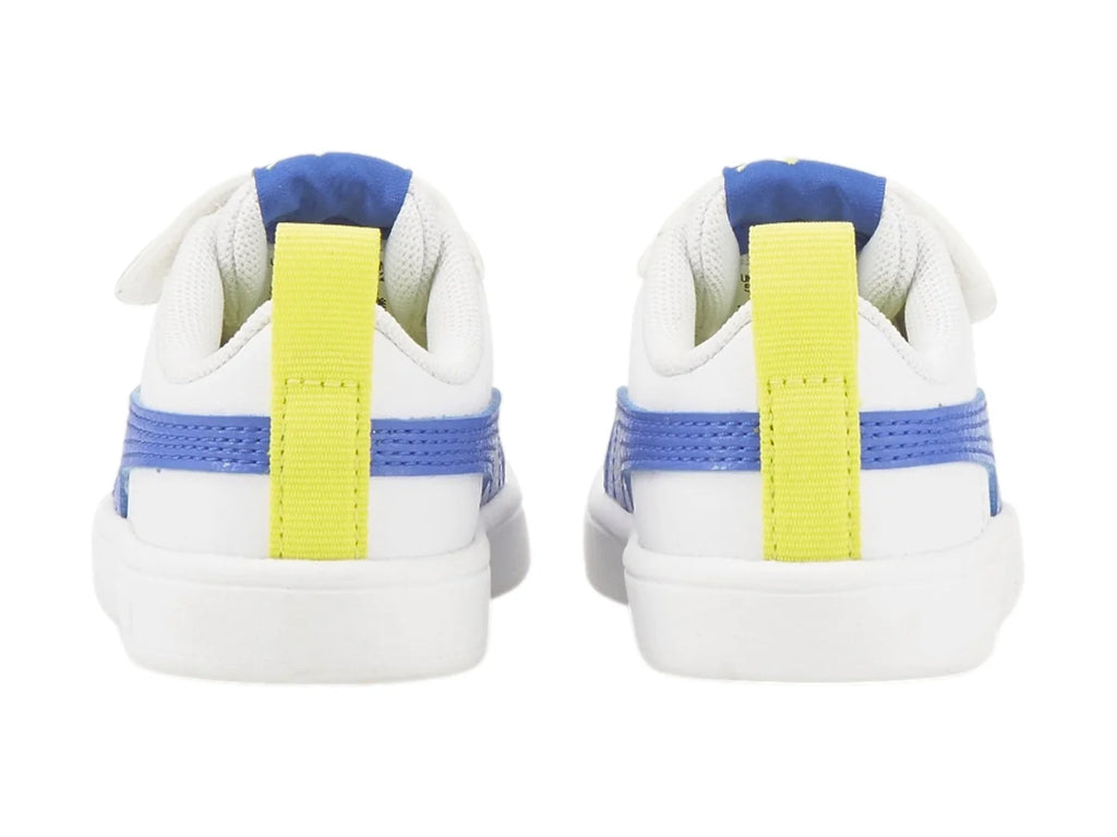 Tenis PUMA Rickie AC Blanco y Azul para Niño