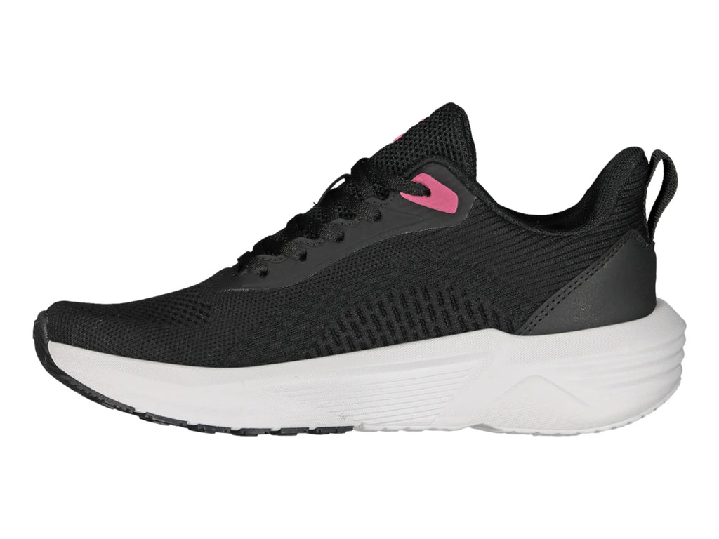 Tenis Charly Road Casual Negro para Mujer