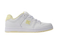 Tenis DC Shoes Manteca 4 Blanco y Amarillo para Mujer