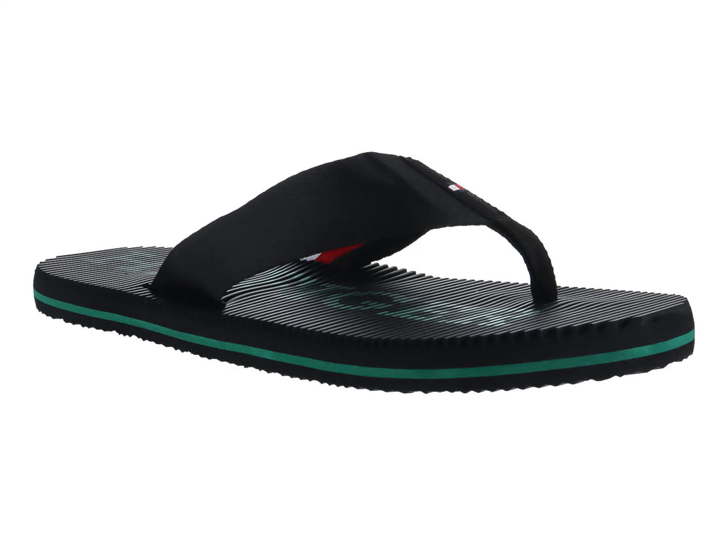 Sandalias Tommy Hilfiger Negras para Hombre