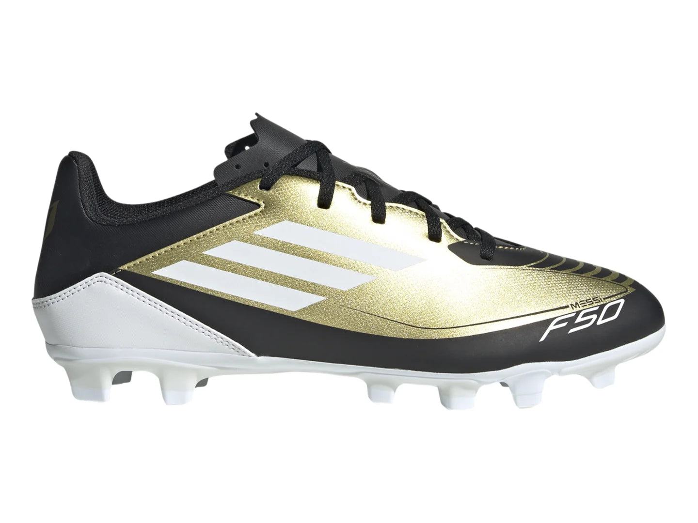 Tenis Adidas F50 Club Messi Dorado para Hombre