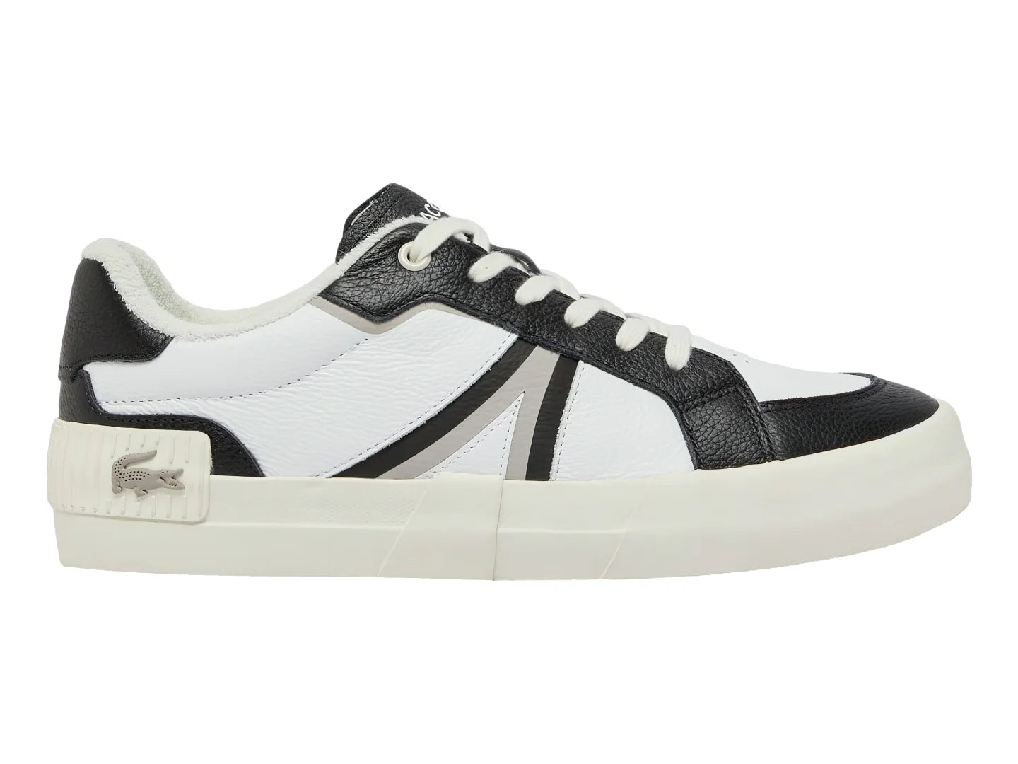 Tenis Lacoste L004 Negro y Blanco para Hombre