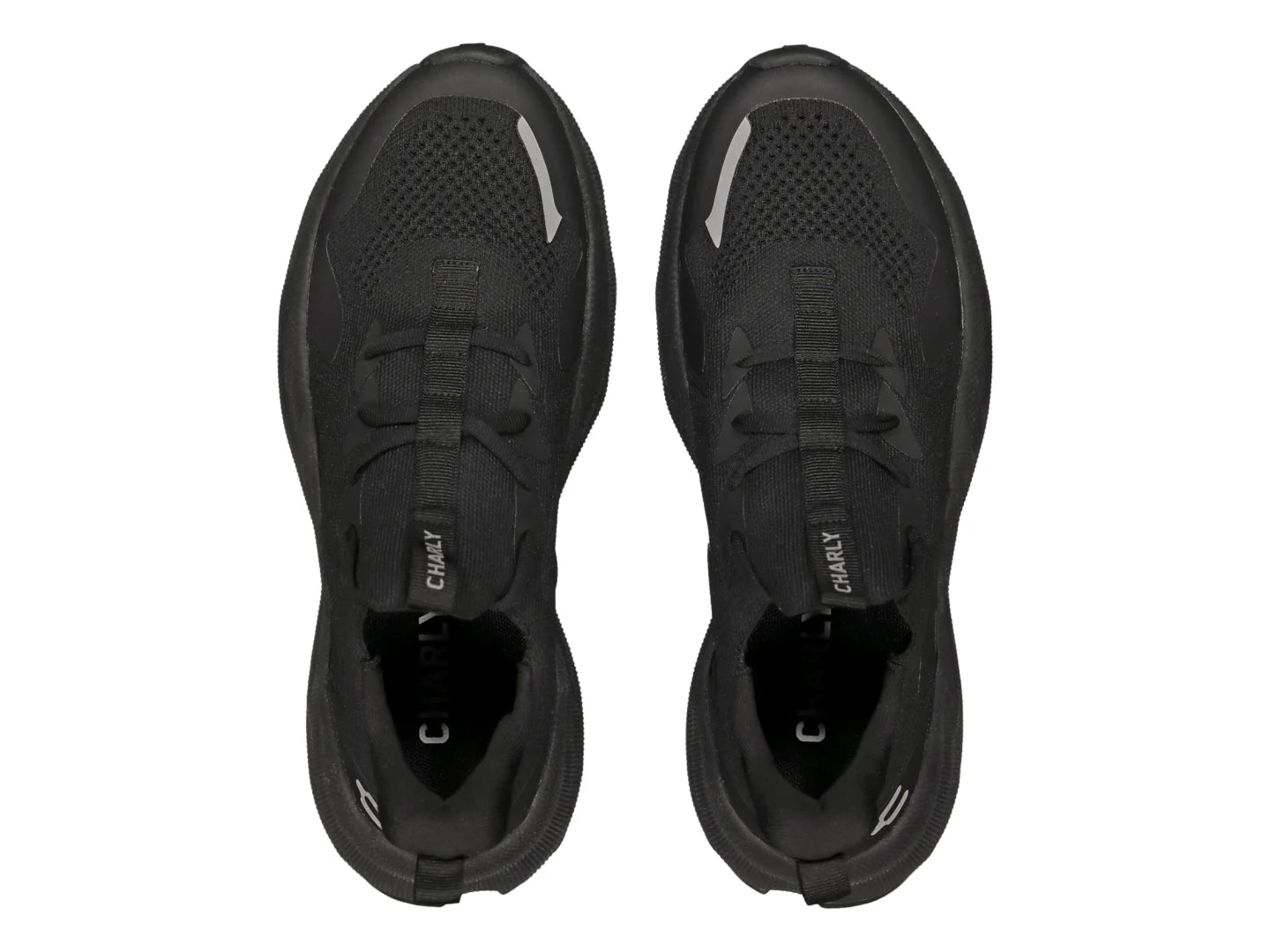 Tenis Charly Negro y Plata para Hombre