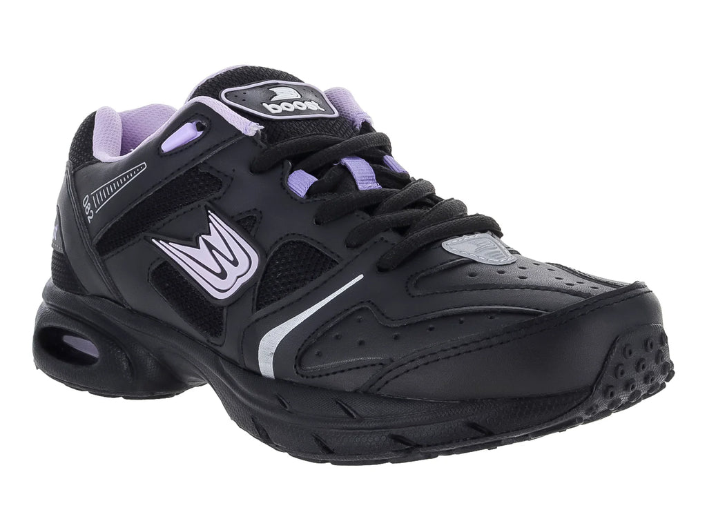 Tenis BOOST Negro y Lila para Mujer