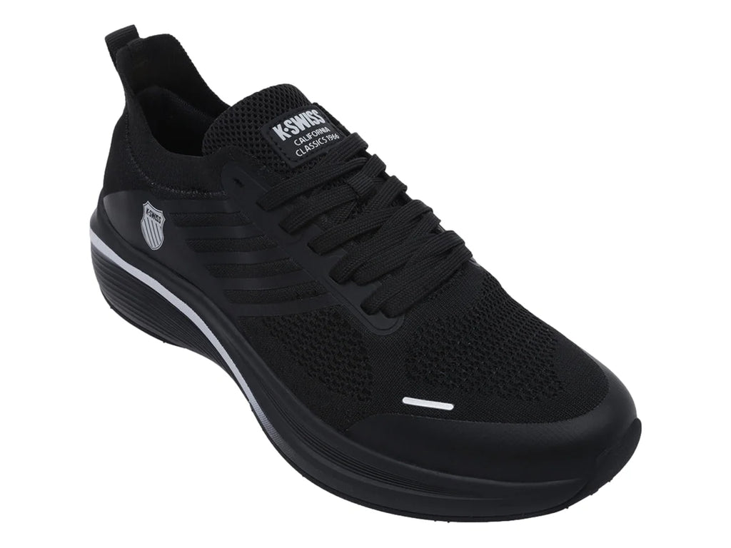 Tenis K Swiss Geisser Negro y Gris para Hombre