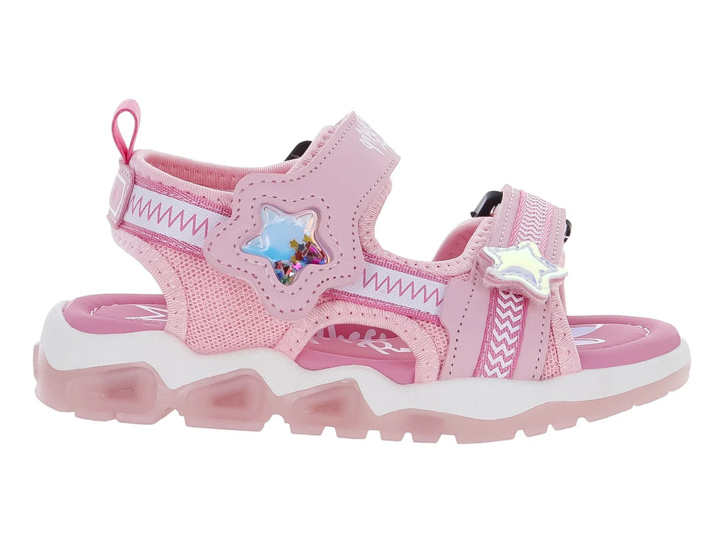 Sandalias Miss Pink Star Rosa para Niña