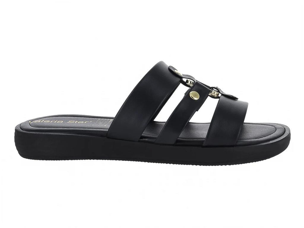 Sandalias Mauri Valero Negro para Mujer
