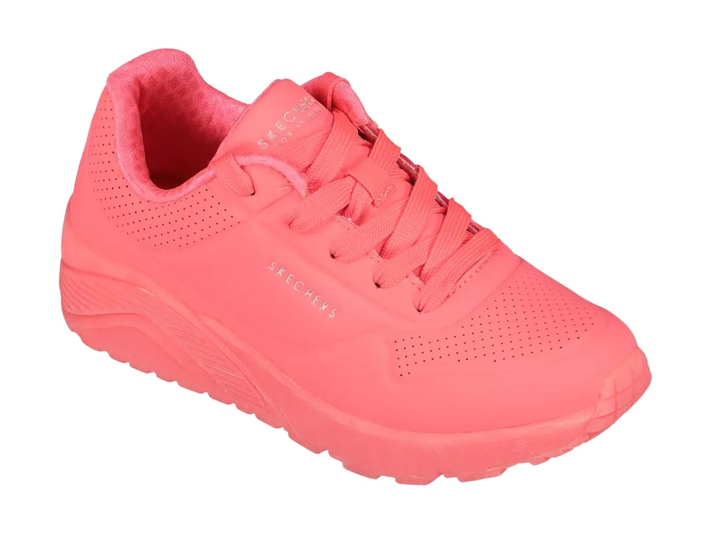 Tenis Skechers Street G para Niña Color Coral