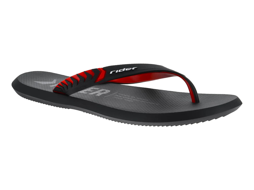 Sandalias Rider Negro Rojo para Hombre
