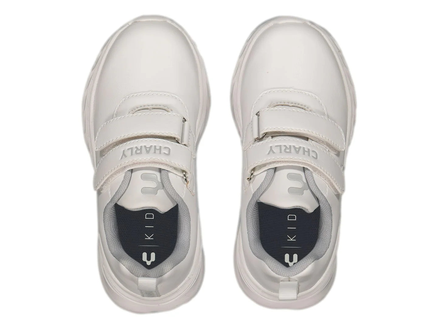 Tenis Charly Blanco y Gris para Niño