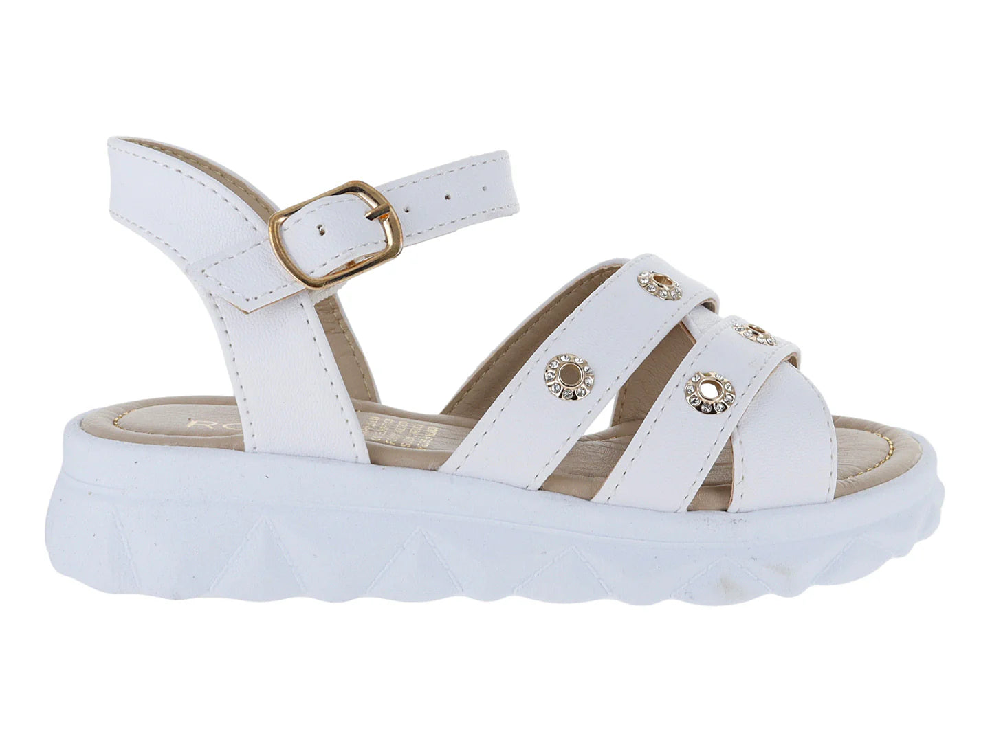 Sandalias ROZE Blanco para Niña