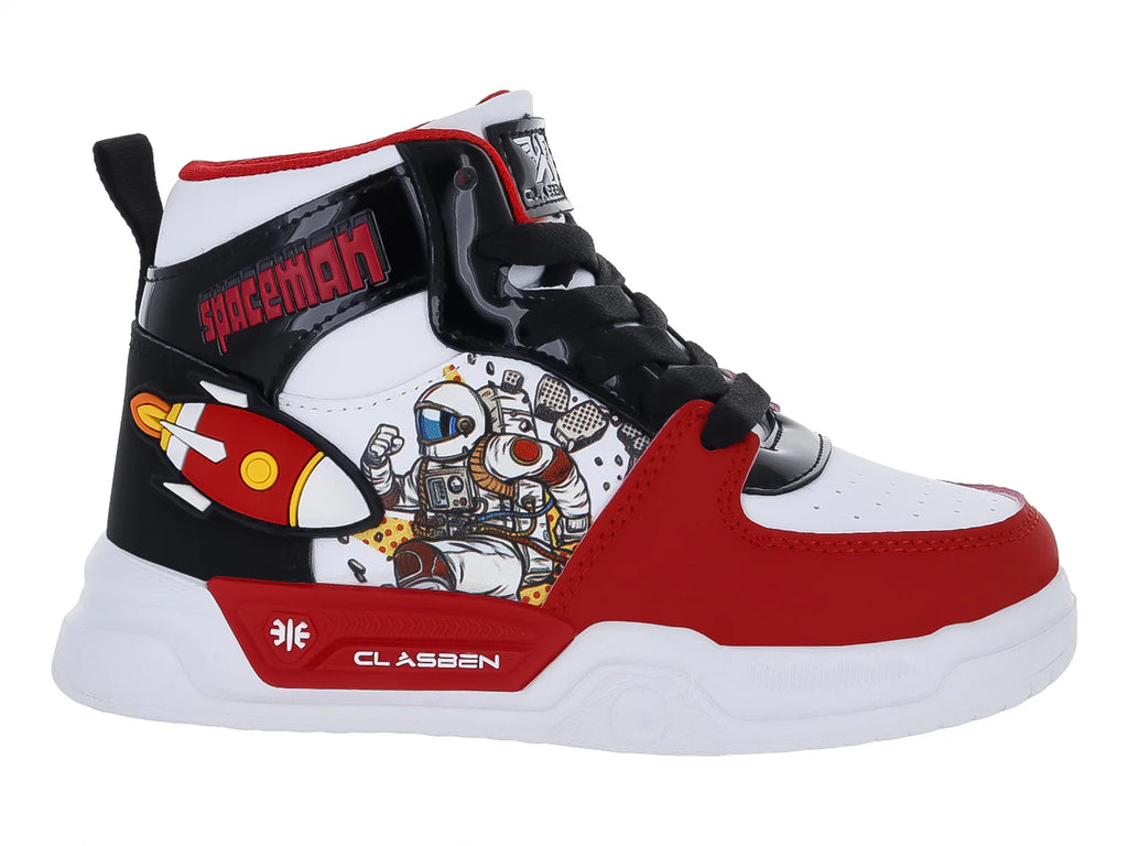 Tenis Clasben Space Rojo para Niño