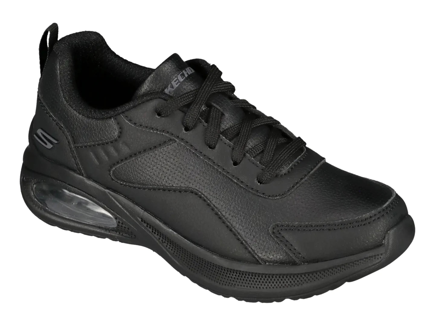 Tenis Skechers Microspec Max Advance Negro para Niño