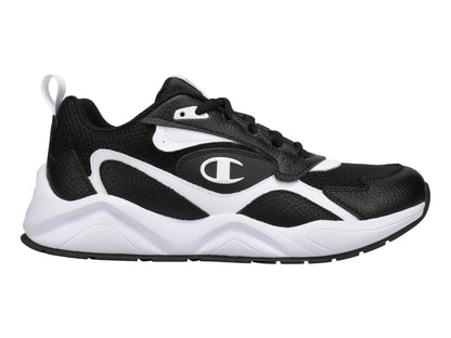 Tenis Champion Negro con Blanco para Hombre