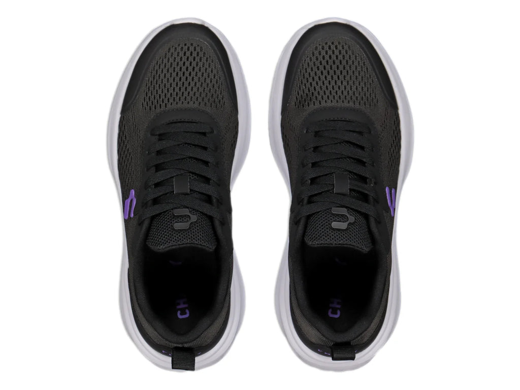 Tenis Charly Road Casual Negro para Mujer