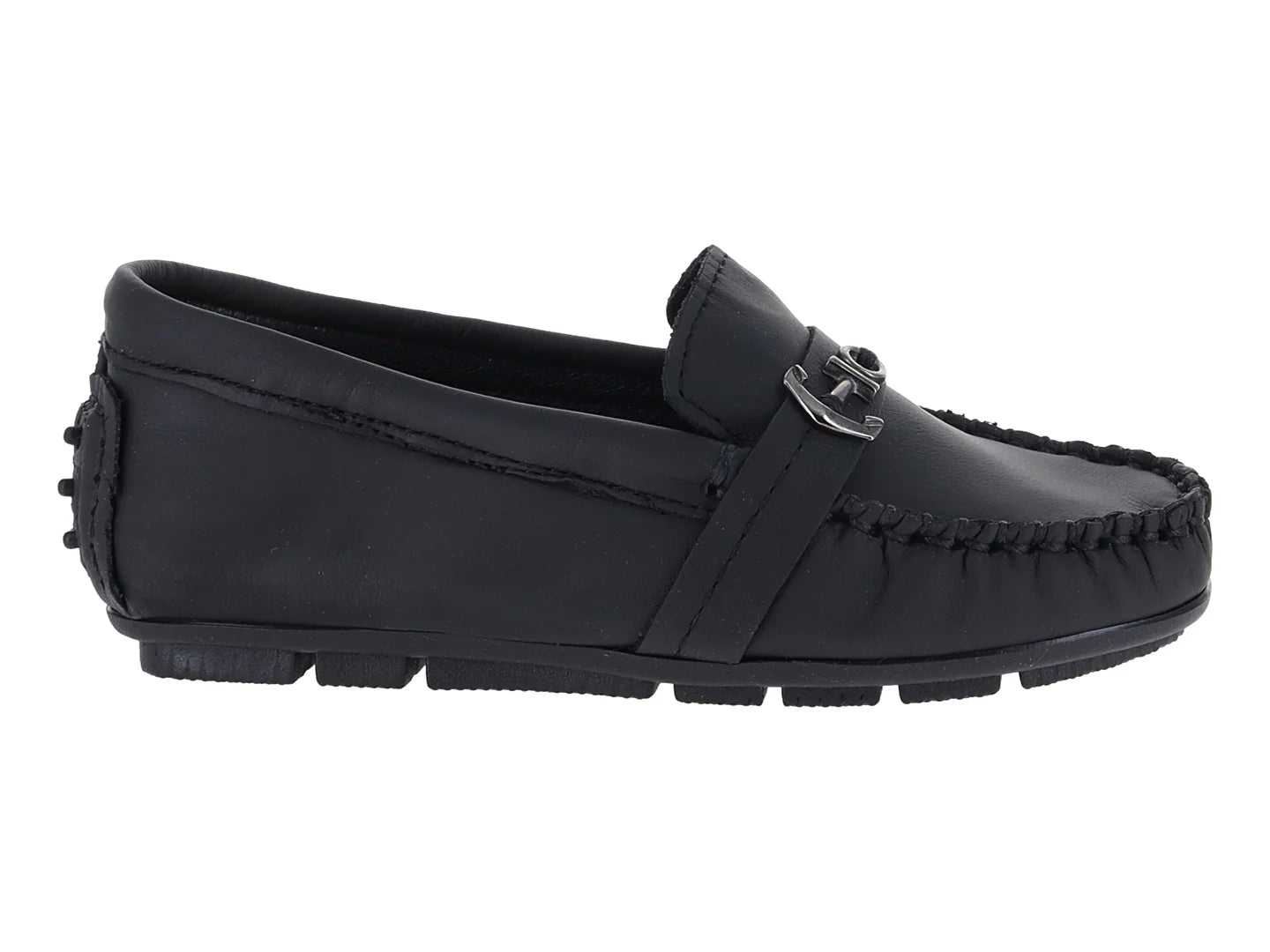 Mocasines Germany Negro de Piel para Niño