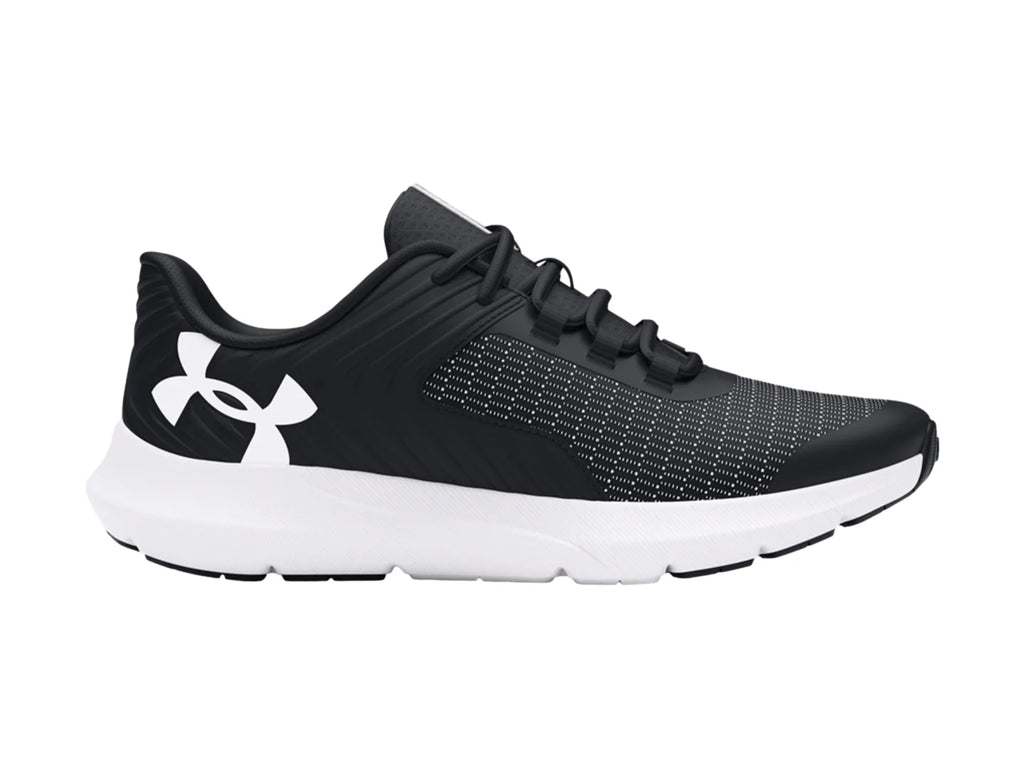 Tenis Under Armour UA Outhustle Negro y Blanco para Niño
