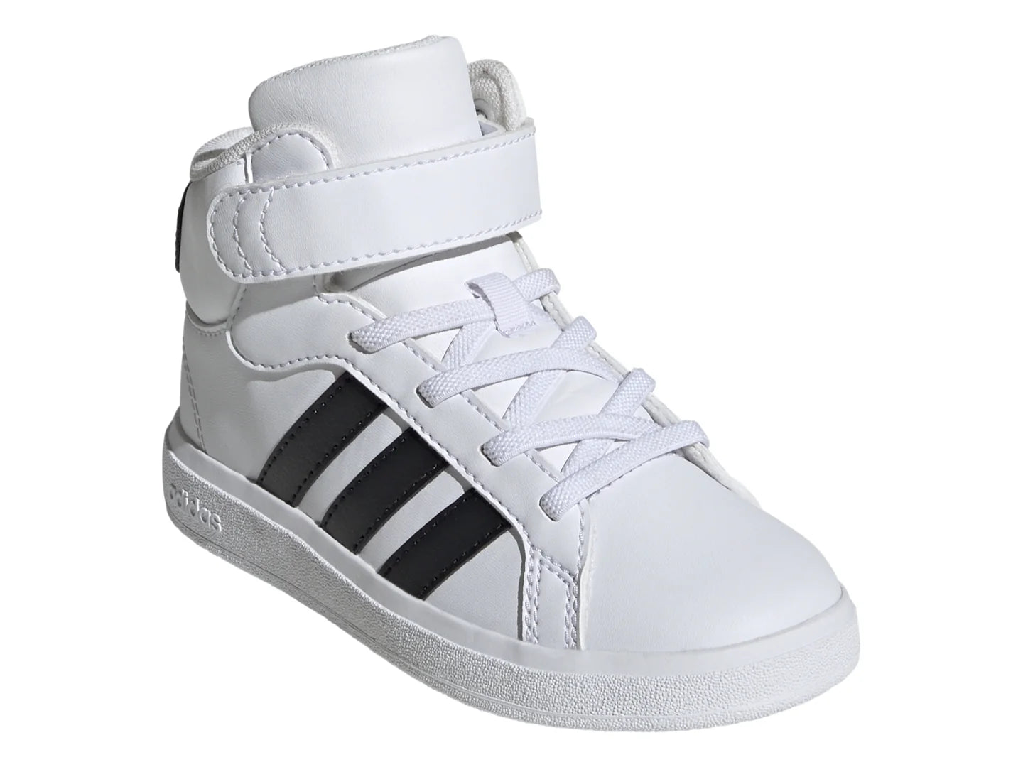 Tenis Adidas Grand Court Mid Blancos para Niño
