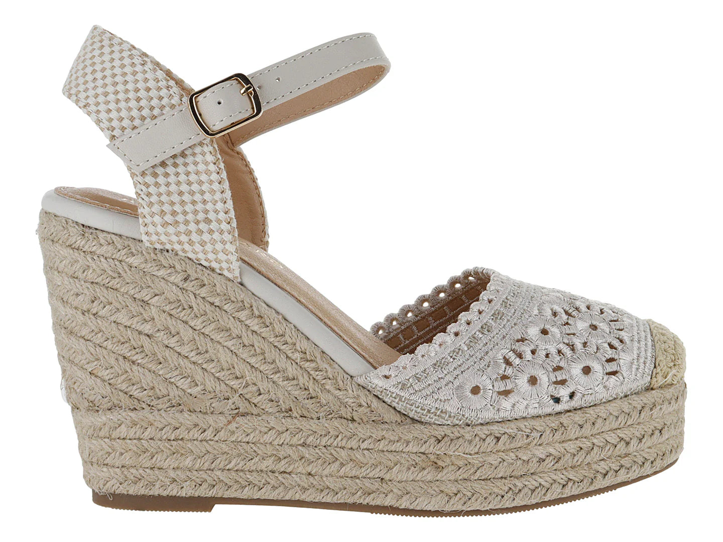 Alpargatas Boullevard Blancas para Mujer