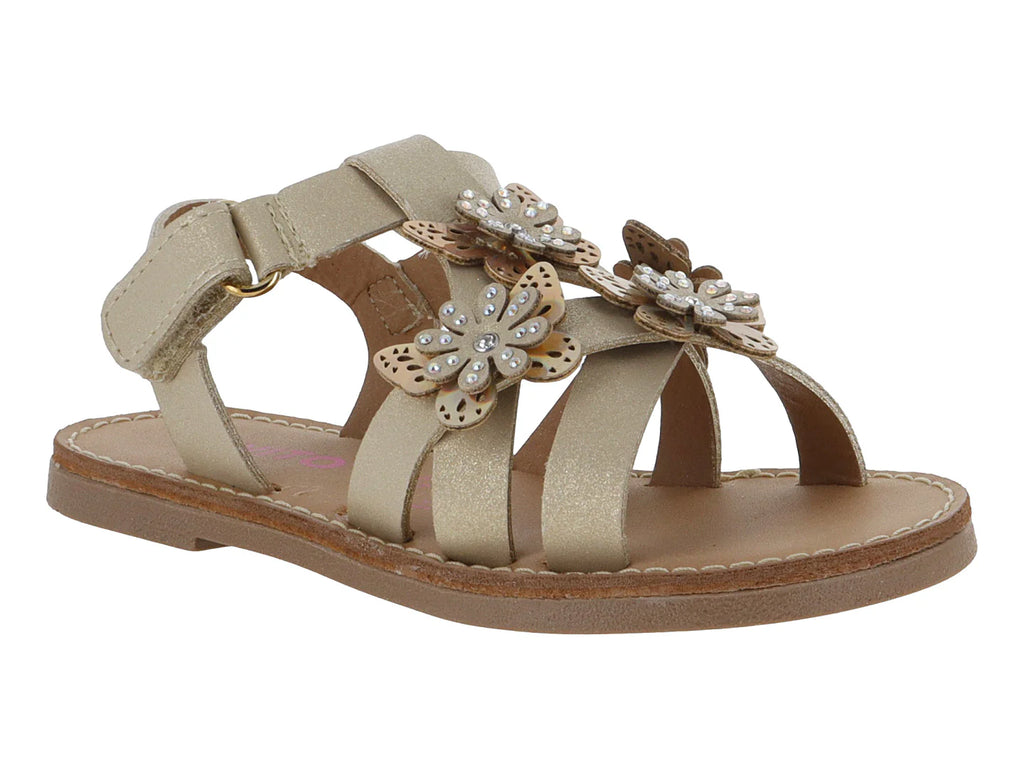 Sandalias Vavito Color Oro para Niña