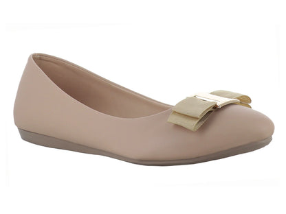 Zapatos Planos MeliAna Color Maquillaje para Mujer
