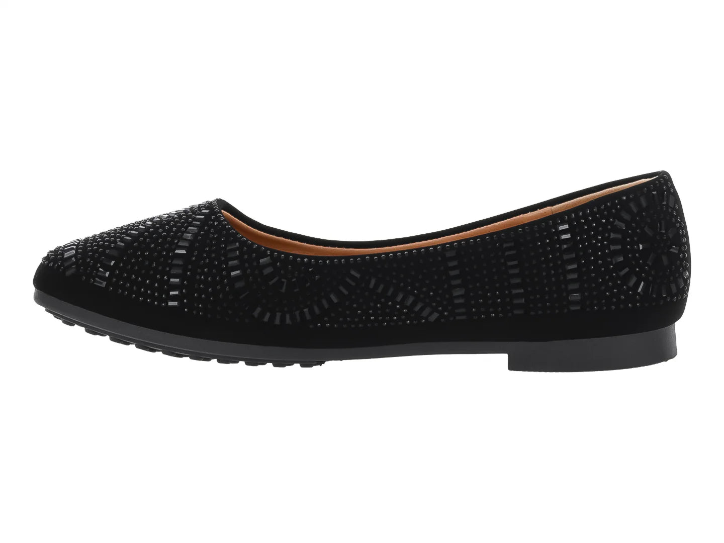 Zapatos Planos Roze Negro para Mujer