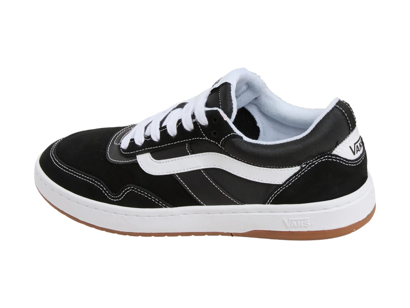 Tenis Vans Cruze 30 Negro y Blanco Unisex