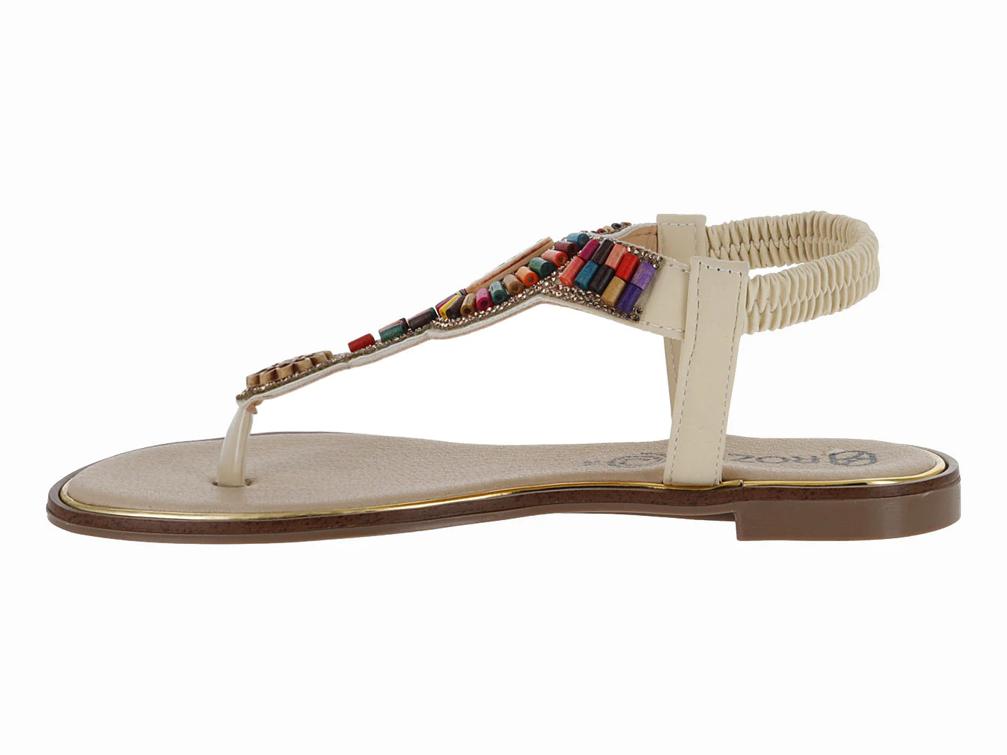 Sandalias Roze Beige para Mujer