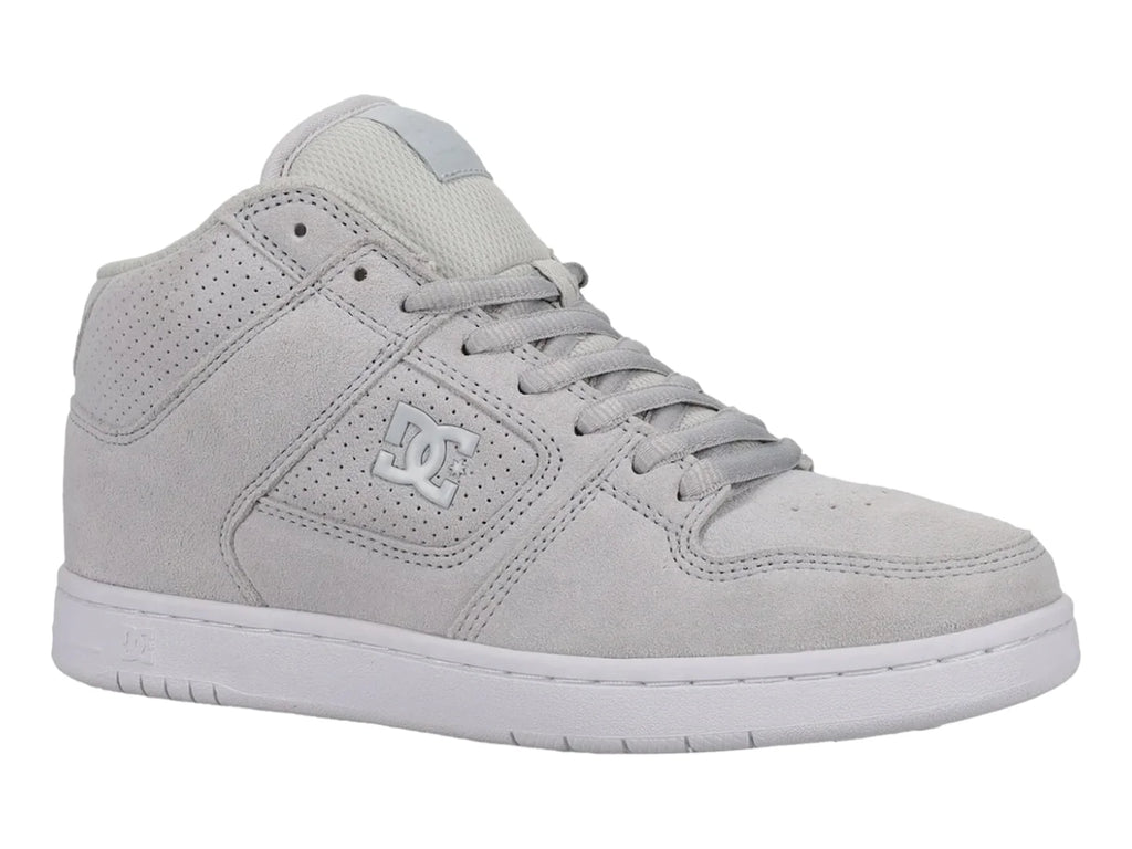 Tenis DC Shoes Manteca 4 Mid Gris Claro para Mujer