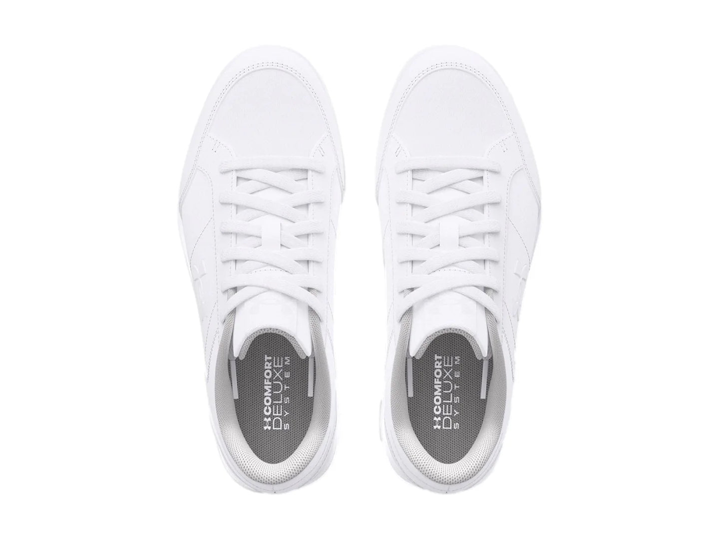 Tenis Under Armour Official Lthr Blancos para Niño