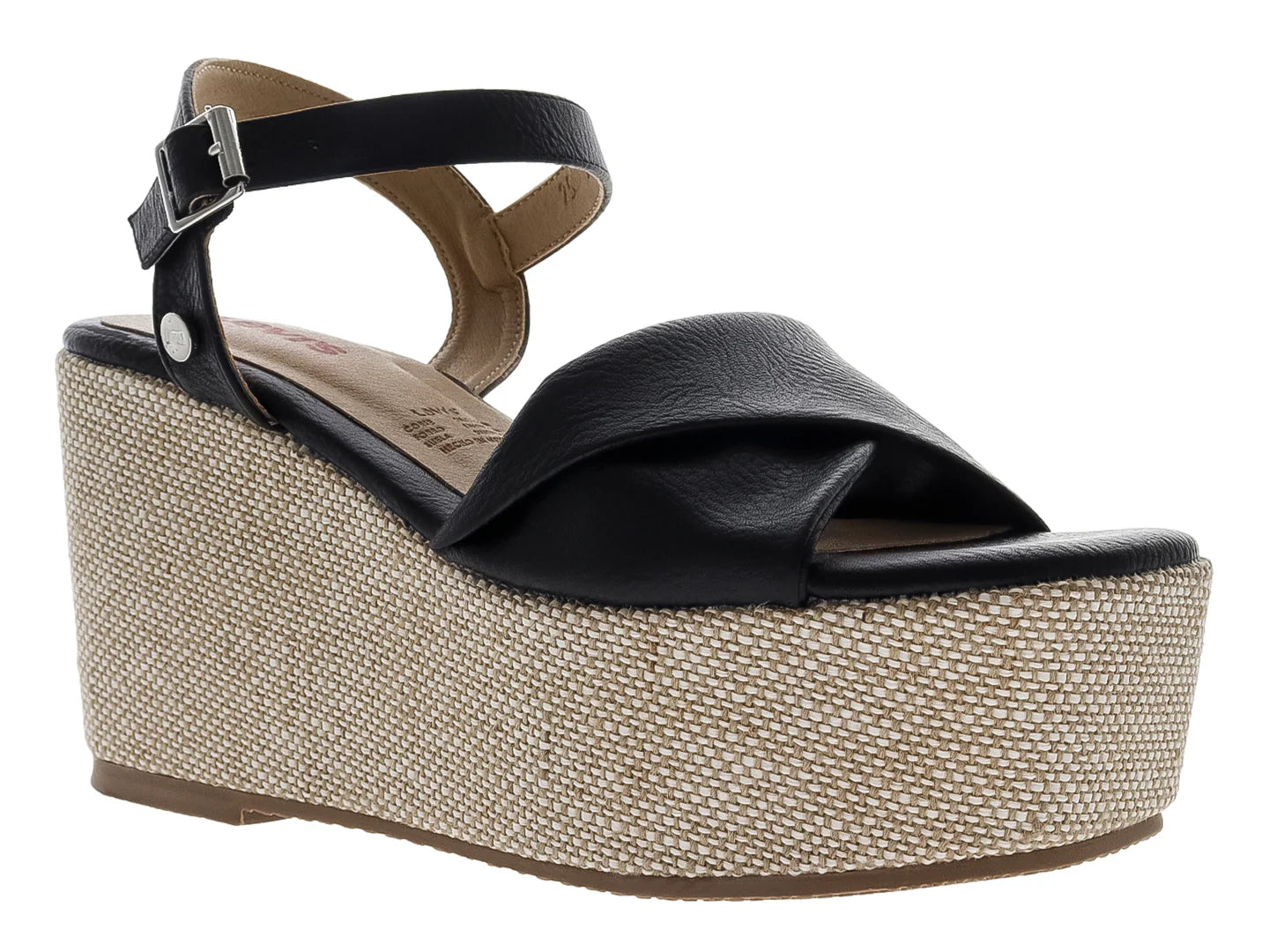 Sandalias Levis Negro para Mujer