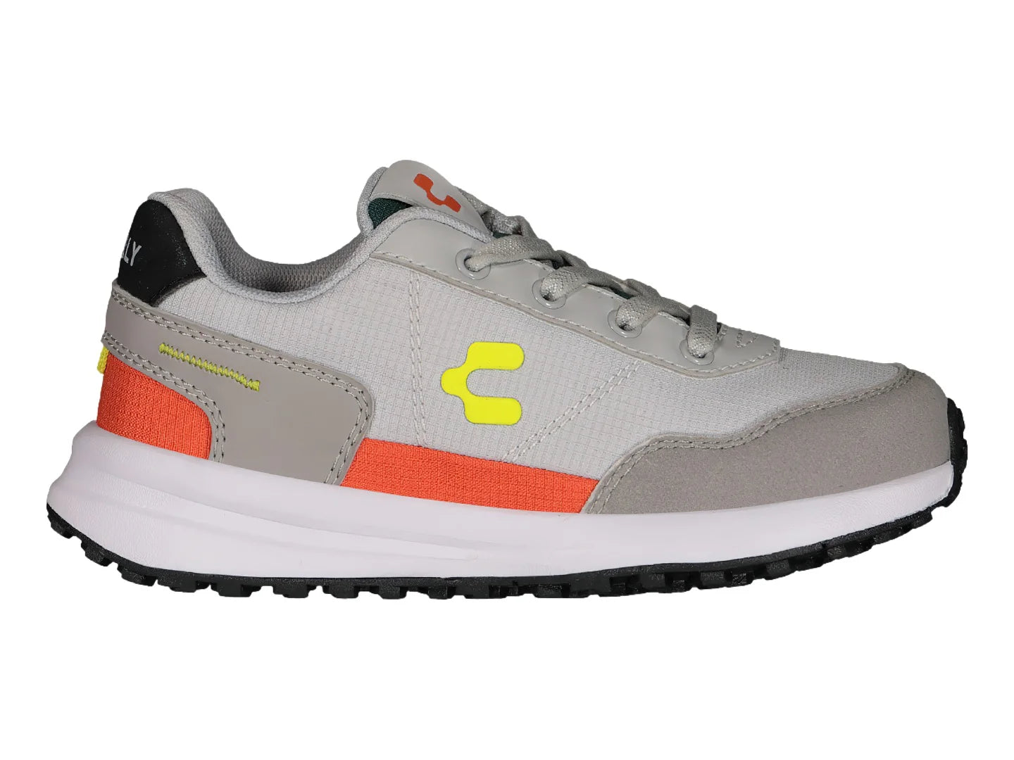 Tenis Charly Gris Oxford y Blanco para Niño
