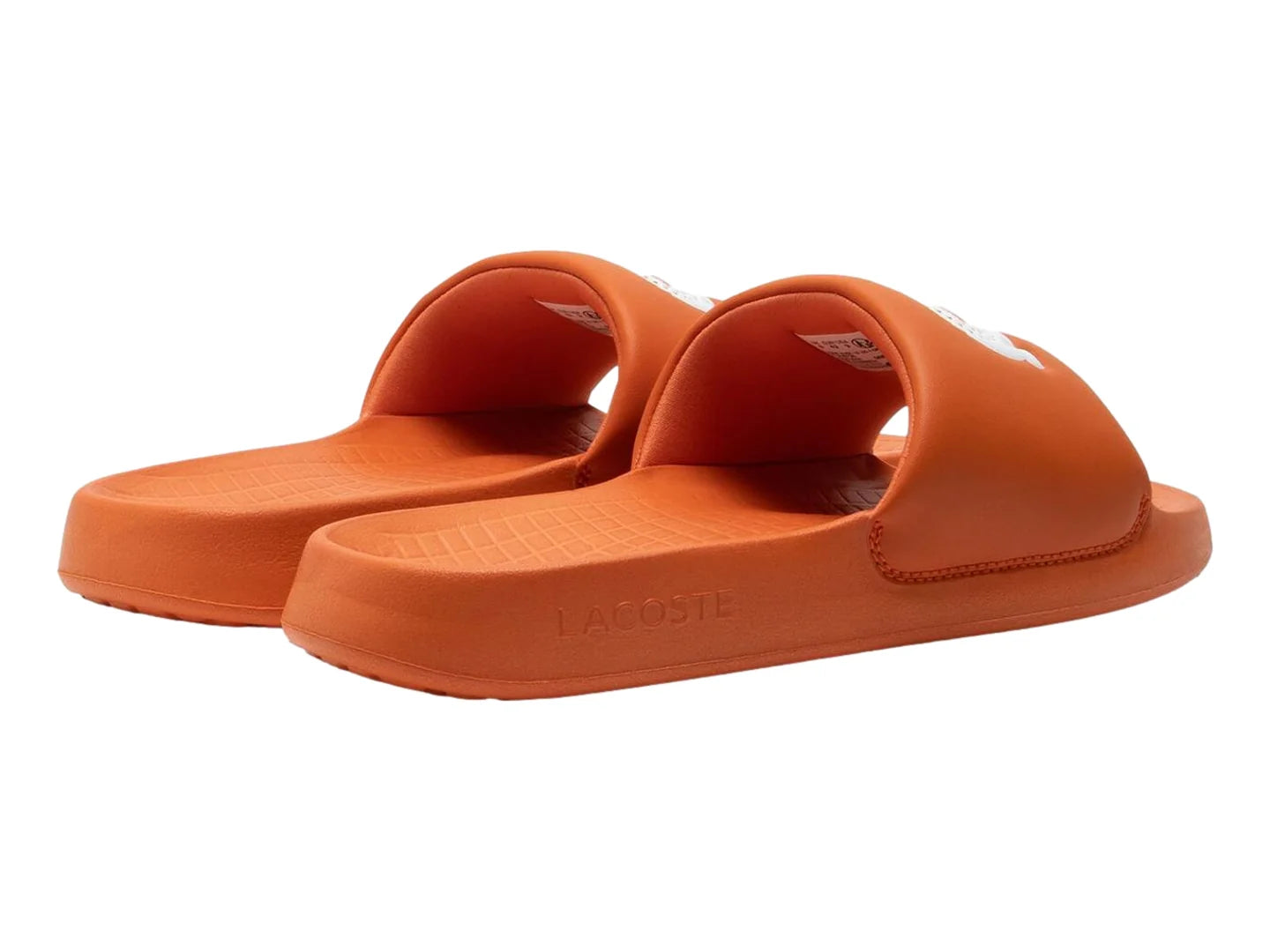Sandalias Lacoste Serve Slide 10 Naranja para Hombre