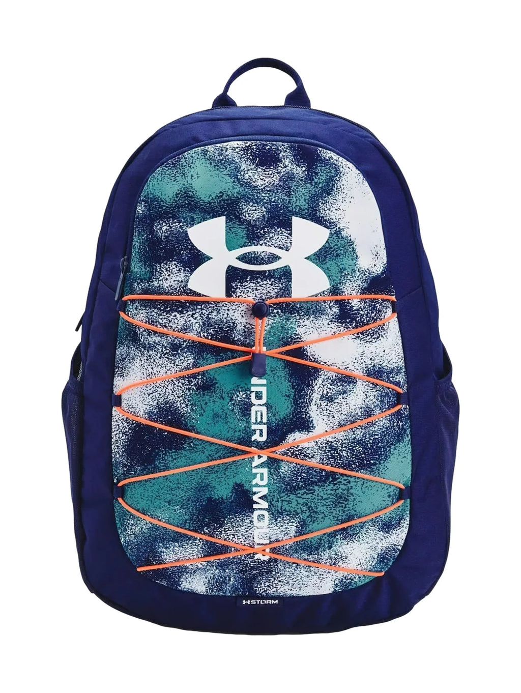 Mochila Under Armour UA Hustle Sport Azul y Blanco
