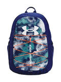 Mochila Under Armour UA Hustle Sport Azul y Blanco