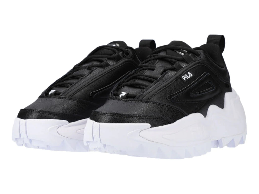 Tenis FILA Twister Negro y Blanco para Mujer