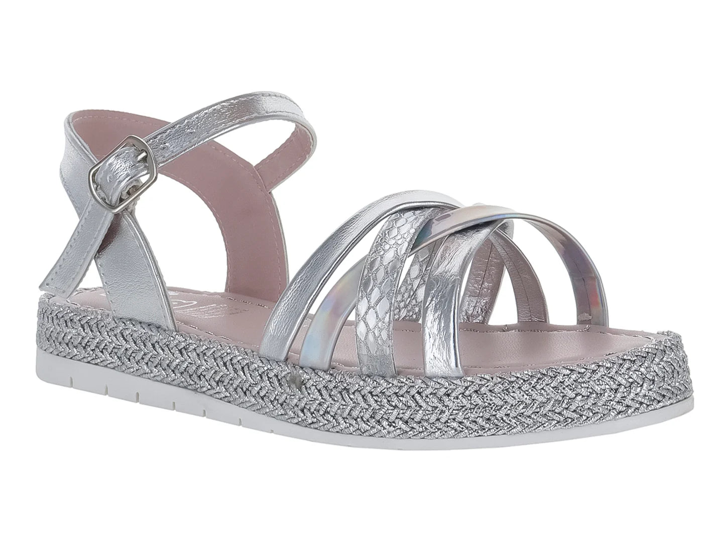 Sandalias LIA Elite Plata para Niña