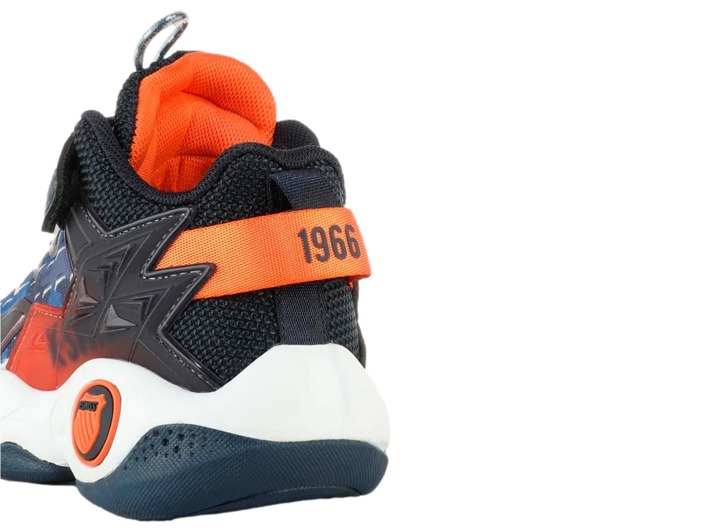 Tenis K SWISS Panther Azul Marino y Naranja para Niño