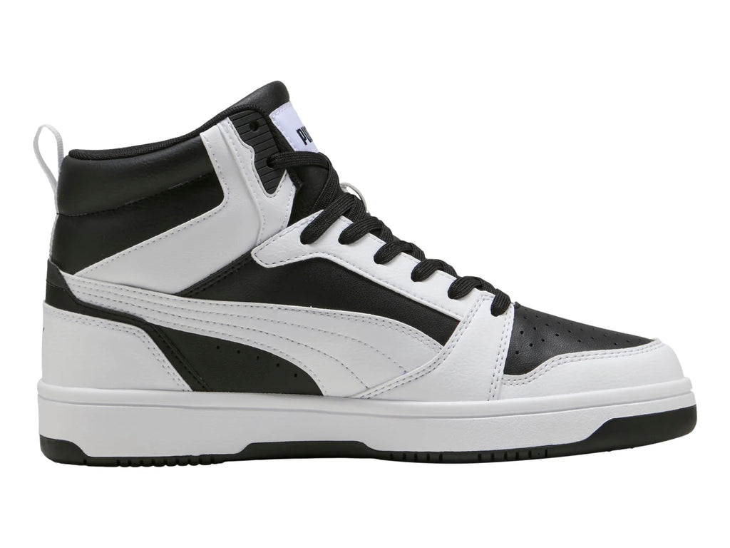 Tenis PUMA Rebound V6 Negro y Blanco para Hombre