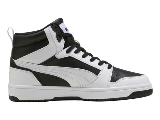 Tenis PUMA Rebound V6 Negro y Blanco para Hombre