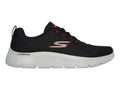 Tenis Skechers Go Walk Flex Negro con Rojo para Hombre