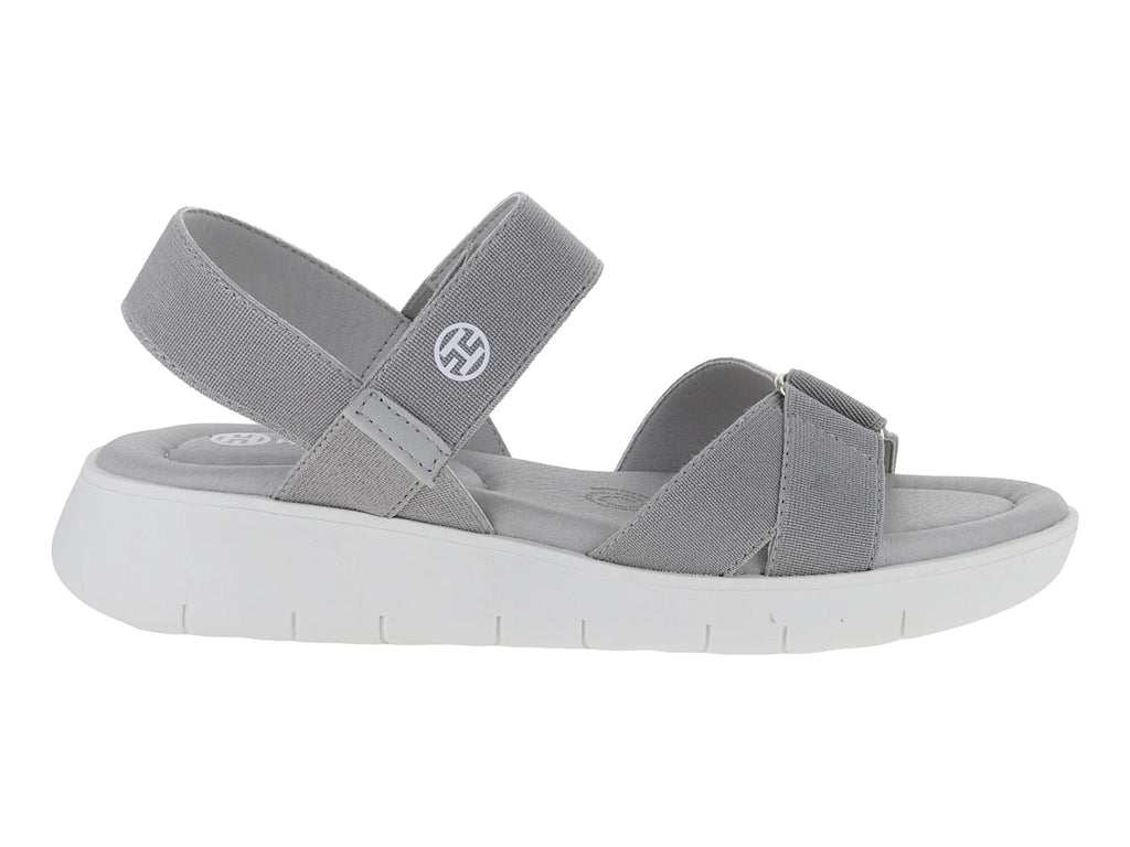 Sandalias de Plataforma Hispana Color Gris para Mujer