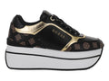 Tenis GUESS Camrio Negro y Marrón para Mujer