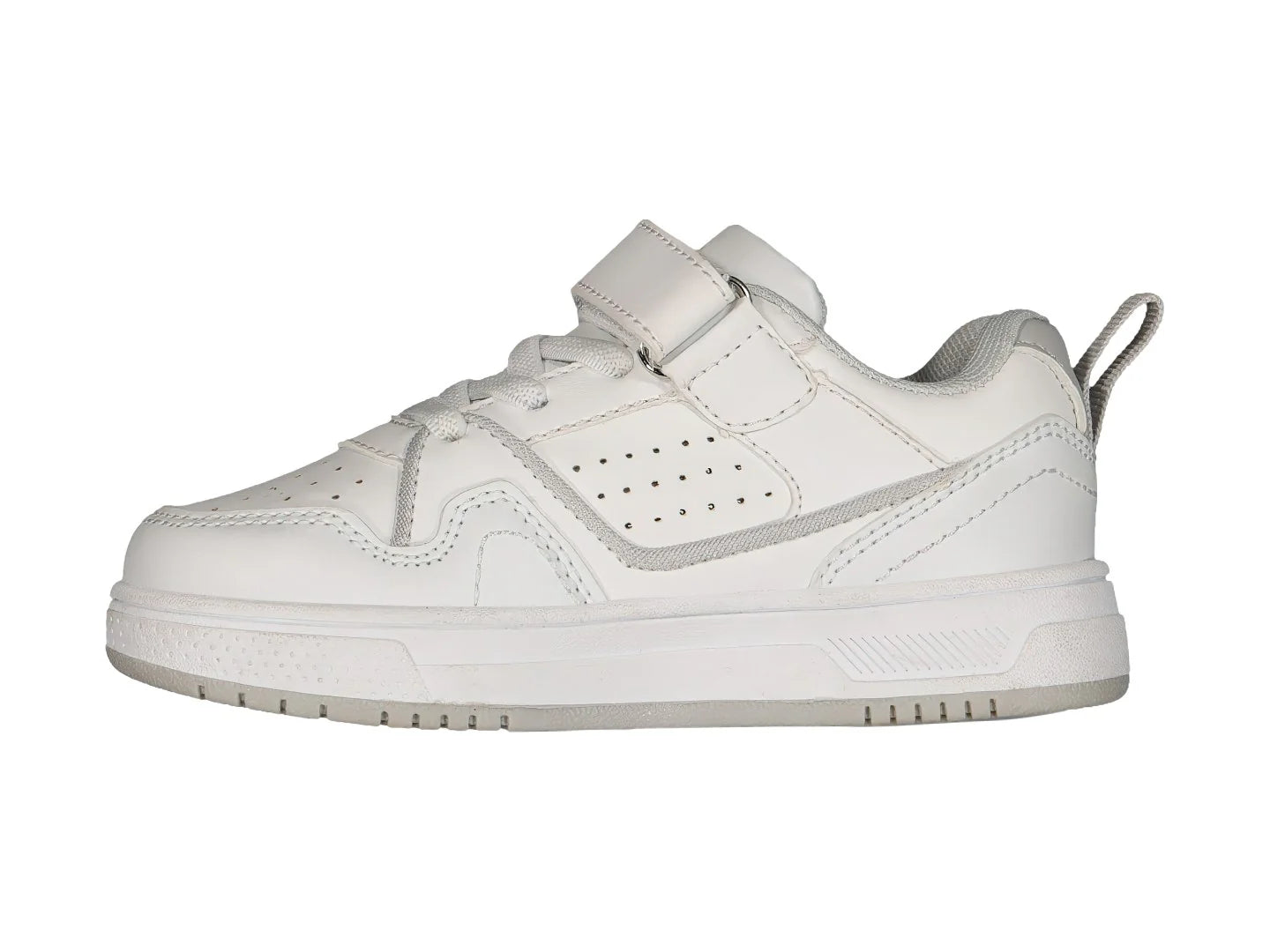 Tenis Charly Blancos con Oro para Niña