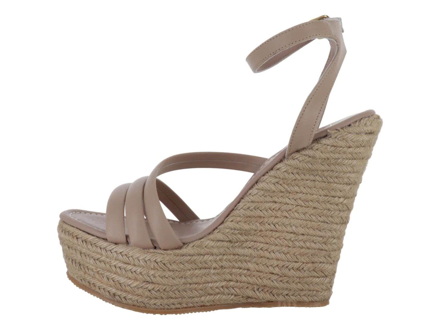 Sandalias Luna Rosa Plataforma Color Maquillaje para Mujer