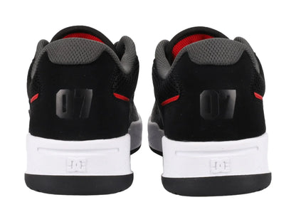 Tenis DC Shoes Construct Negro y Rojo para Hombre