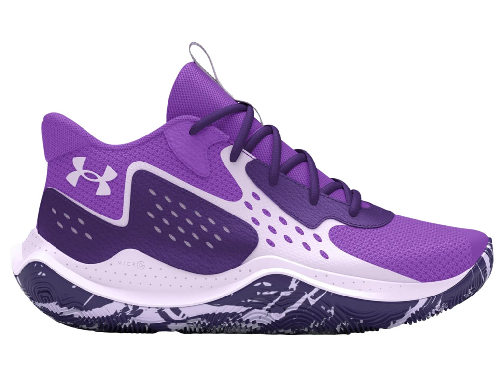 Tenis Under Armour GS Jet 23 Morado para Niño