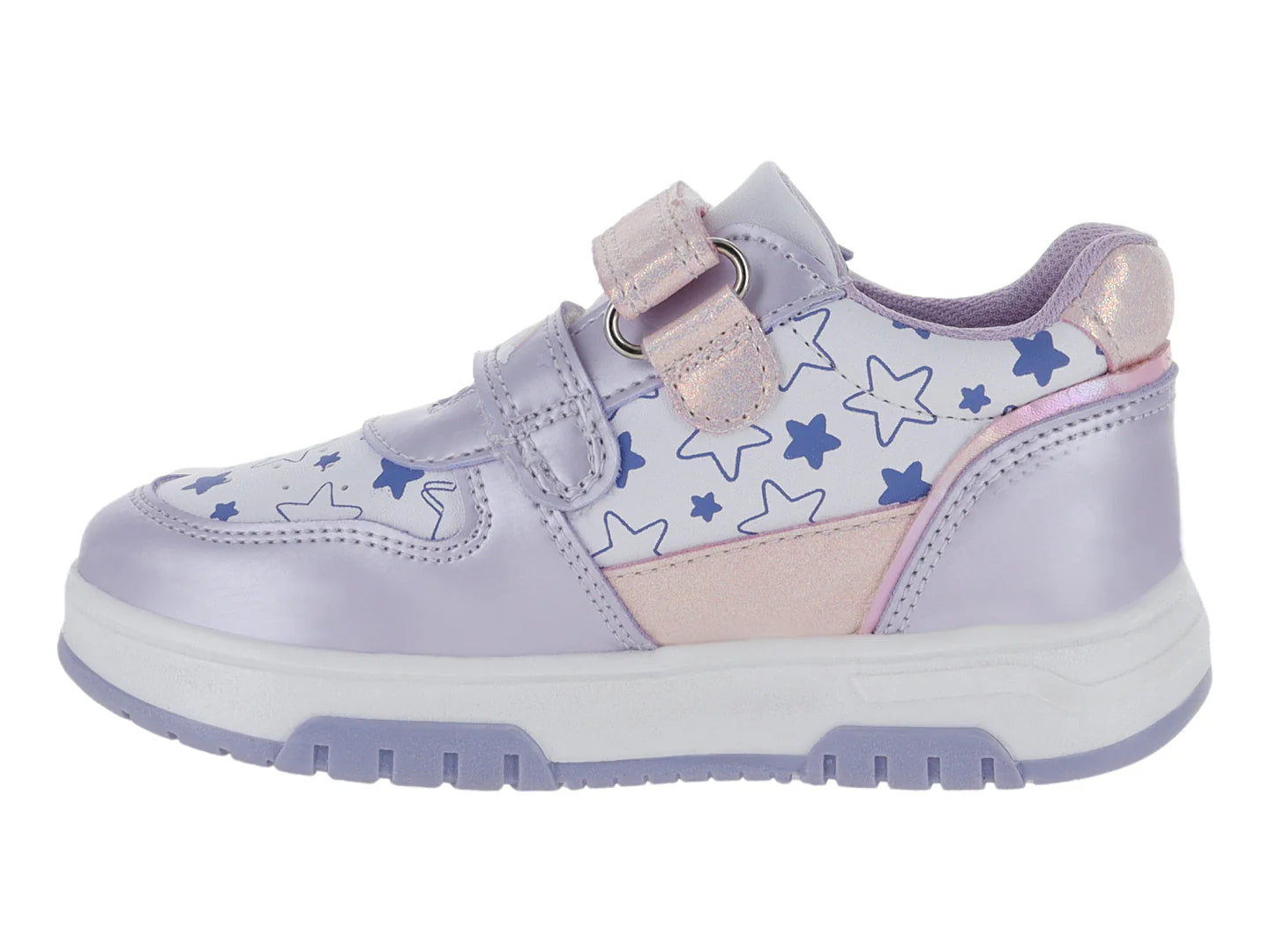 Tenis Teen Bambino Blanco Lila para Niña
